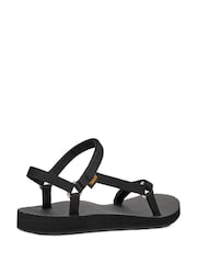 Teva Original Universal Slim Black Sandals - Image 4 of 8