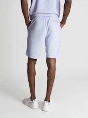 Reiss Lilac Eddie Towelling Shorts - Image 5 of 5