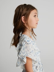 أوفرول طبعة بطيات للأطفال Sienna من Reiss - صورة 3 من 6