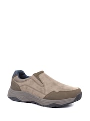 Gris - Zapatos sin cordones de corte ancho de Pavers - Imagen 2 de 5