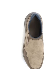Gris - Zapatos sin cordones de corte ancho de Pavers - Imagen 4 de 5