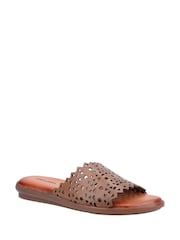 Hush Puppies Women Brown Bryony Mule Sandals - Image 1 of 4