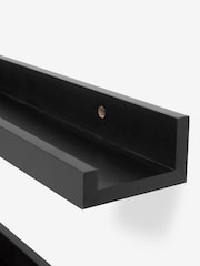 Black Picture Ledge Wall Shelf - Image 5 of 5