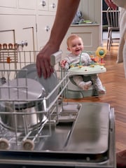 Mamas & Papas Pebble Grey Baby Bug and Activity Tray - Image 4 of 11