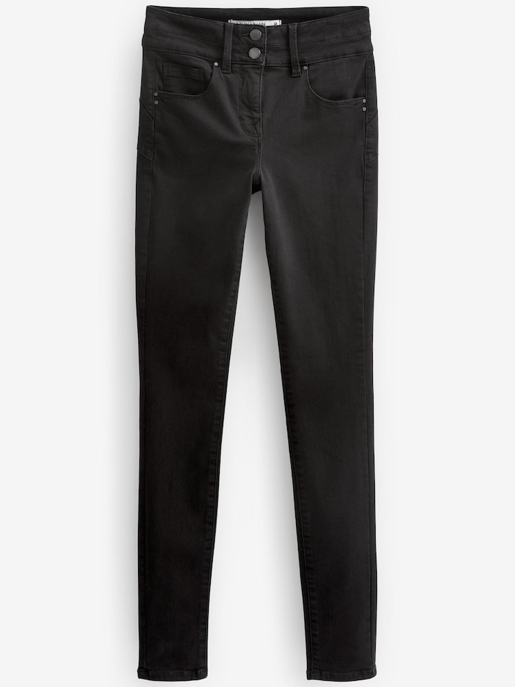 Black Lift, Slim And Shape Skinny Jeans - Image 5 of 5
