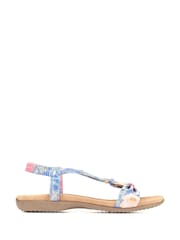 Синий - Сандалии Pavers Flat Strappy - Image 1 of 5