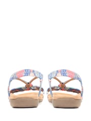 Синий - Сандалии Pavers Flat Strappy - Image 2 of 5