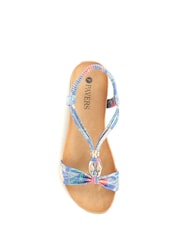 Синий - Сандалии Pavers Flat Strappy - Image 4 of 5