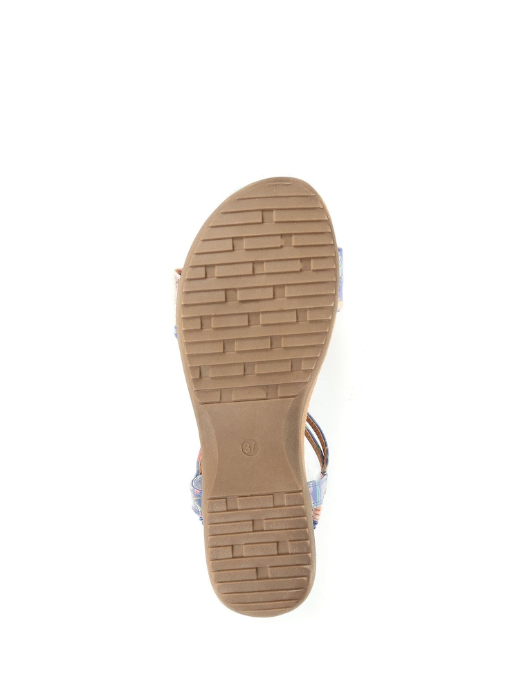 Синий - Сандалии Pavers Flat Strappy - Image 5 of 5