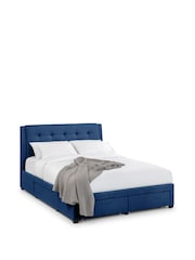 Julian Bowen Blue Fullerton 4 Drawer Bed - Image 3 of 8