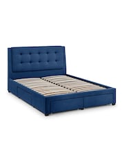 Julian Bowen Blue Fullerton 4 Drawer Bed - Image 4 of 8