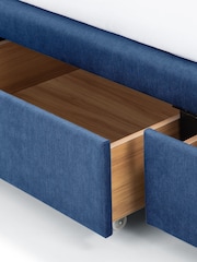 Julian Bowen Blue Fullerton 4 Drawer Bed - Image 6 of 8