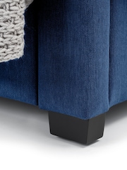 Julian Bowen Blue Fullerton 4 Drawer Bed - Image 7 of 8