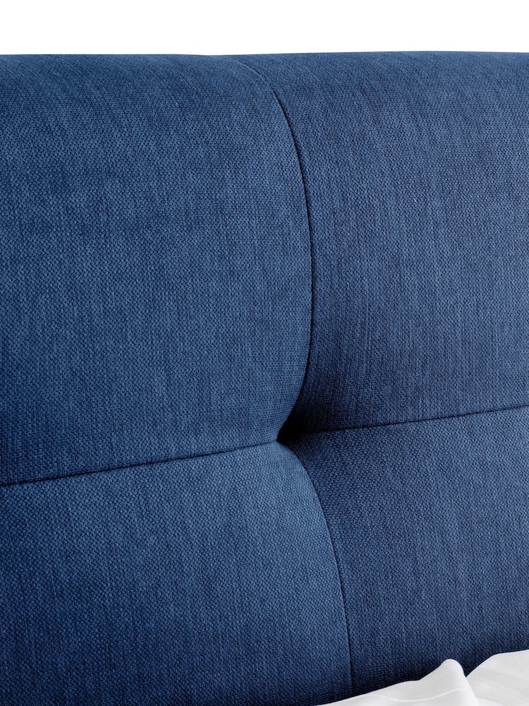 Julian Bowen Blue Fullerton 4 Drawer Bed - Image 8 of 8