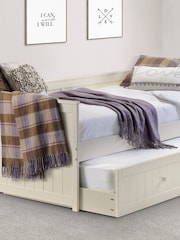 Julian Bowen White Jessica Day Bed And Underbed - Image 1 of 3