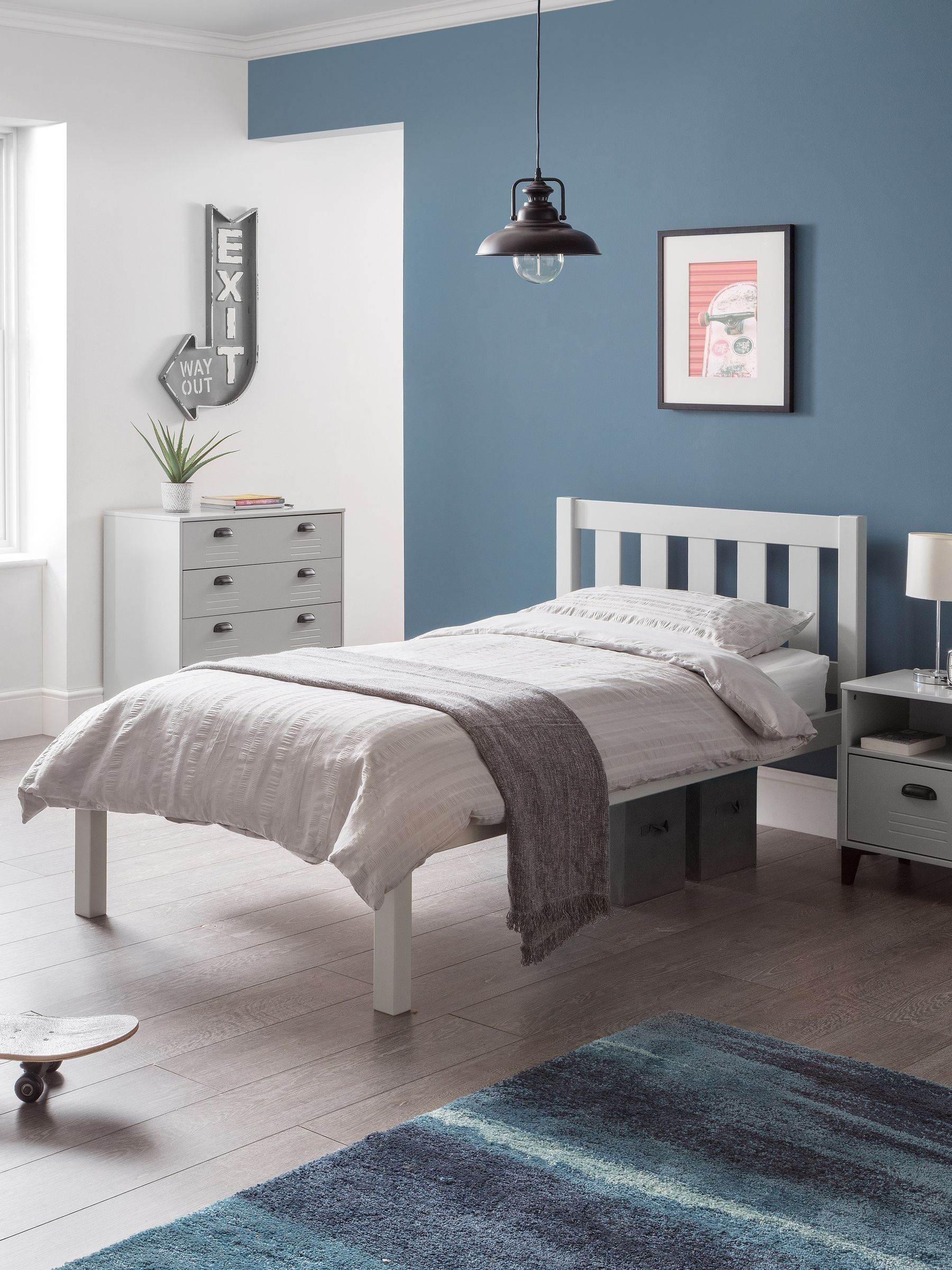 Julian Bowen Luna Double Dove Grey Bed - Image 6