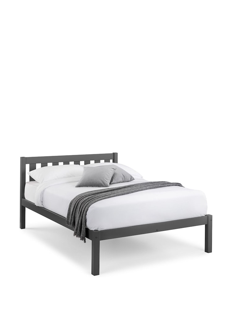 Julian Bowen Grey Luna Anthracite Bed - Image 2 of 4