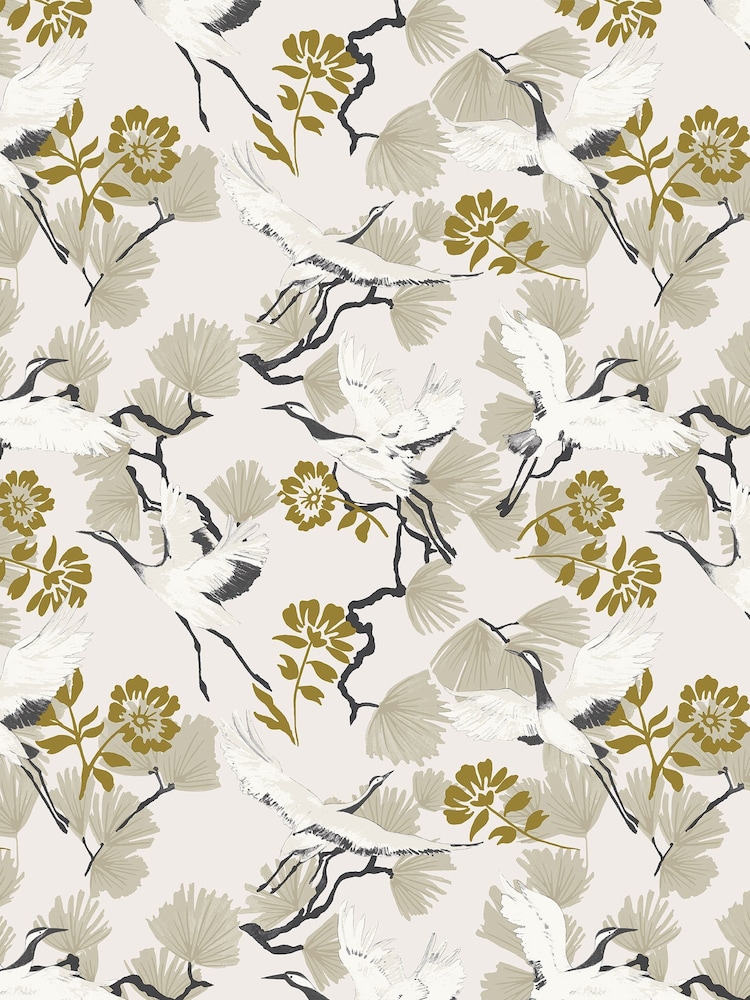 furn. Natural Demoiselle Botanical Wallpaper - Image 3 of 3