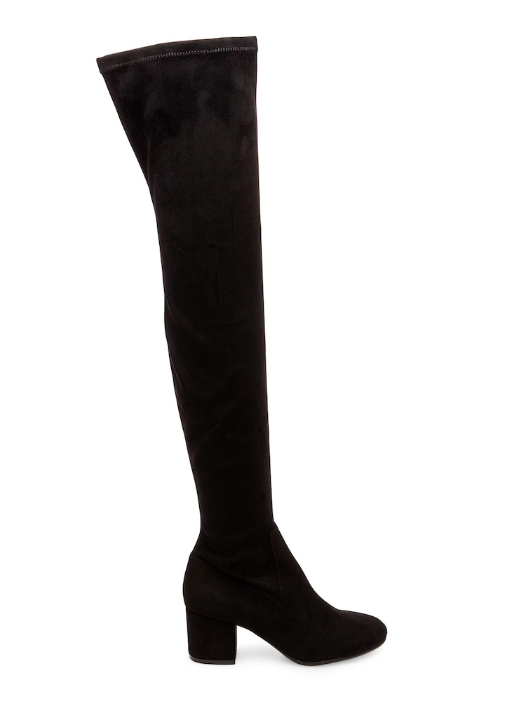 Steve Madden Isaac Black Boots - Image 1 of 4