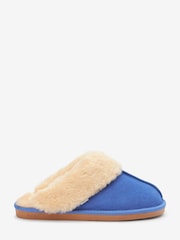 Purple Next Suede Mule Slippers - Image 2 of 5