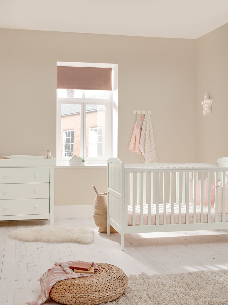 Mamas & Papas White Dover 2 Piece Furniture Set - Image 1 of 5