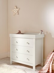Mamas & Papas White Dover 2 Piece Furniture Set - Image 2 of 5