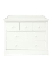Mamas & Papas White Oxford 2 Piece Nursery Furniture Set - Image 4 of 4
