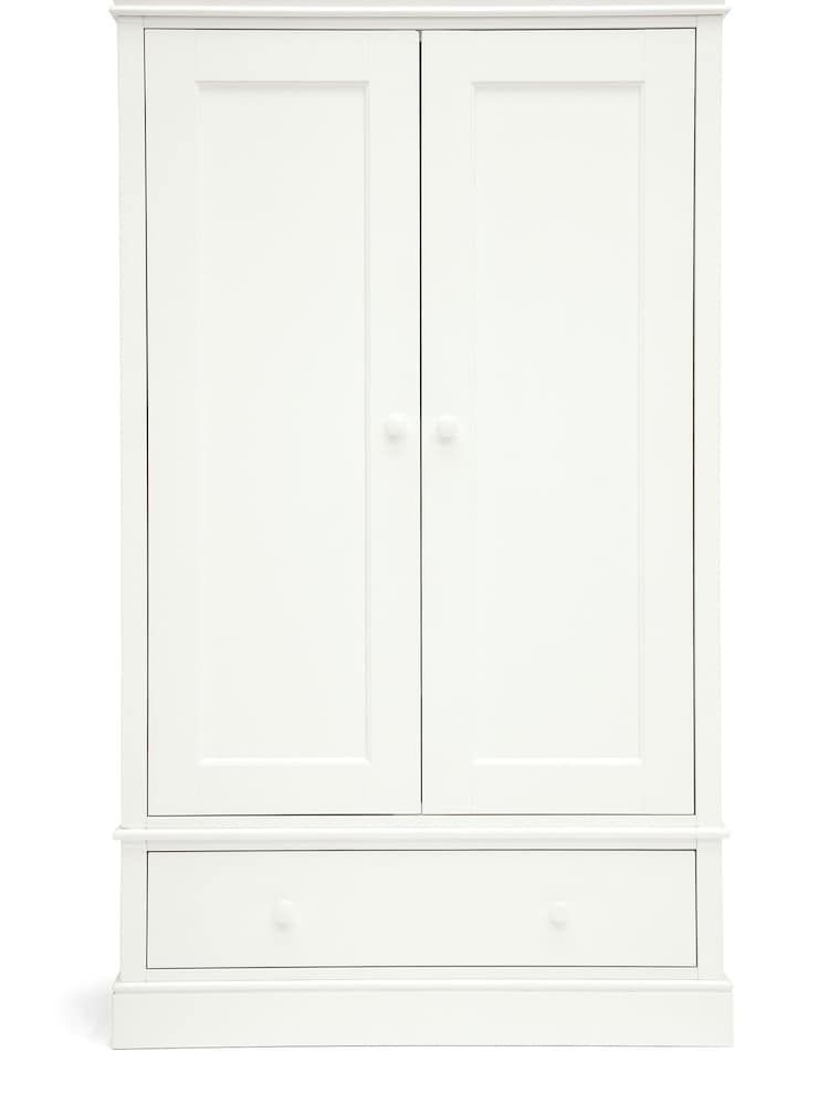 Mamas & Papas White Kids Oxford Wardrobe - Image 5 of 5