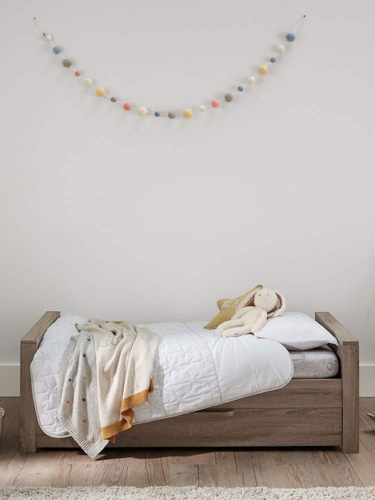 Mamas & Papas Grey Wash Franklin Cot Bed - Image 2 of 5