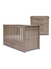 Mamas & Papas Grey Wash Franklin 2 Piece Nursery Furniture Set - Image 3 of 3