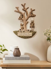 Natural Barnaby Bear Family Tree Wall Art - Image 2 of 4