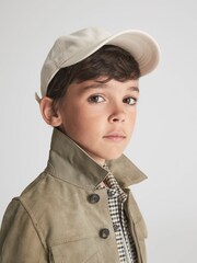 Reiss Sage Spark Junior Suede Overshirt - Image 4 of 9