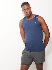 Navy Next Active Gym & Training Vest - Image 1 of 6