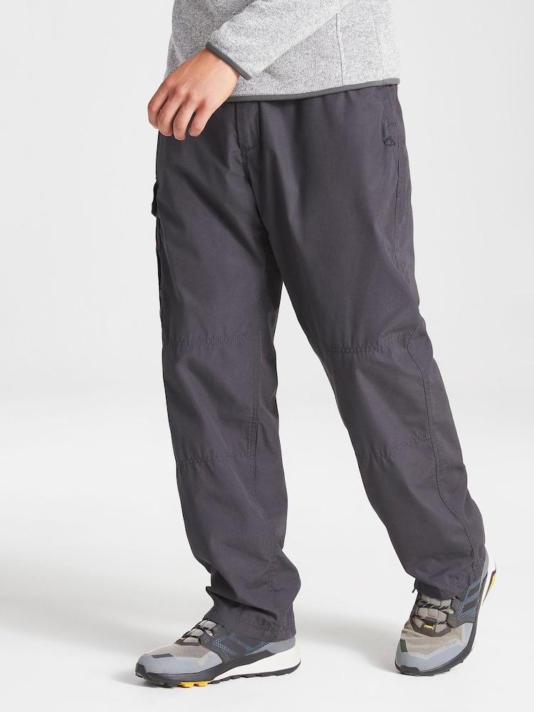 Craghoppers Grey Kiwi Classic Trousers - Image 1 of 6 Craghoppers Grey Kiwi Classic Trousers - Image 1 of 6