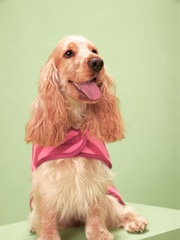 Pink Dog Drying Towel Robe - Image 2 of 7