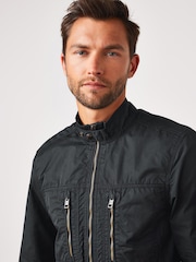 Black Shower Resistant Utility Shacket - Image 5 of 8