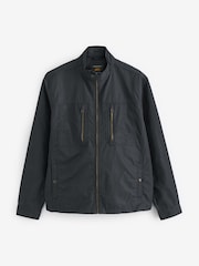 Black Shower Resistant Utility Shacket - Image 6 of 8