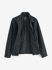 Black Shower Resistant Utility Shacket - Image 7 of 8