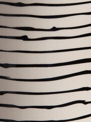 Cox & Cox Black Garden Three Monochrome Standing Planters - Image 4 of 7