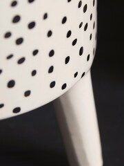 Cox & Cox Black Garden Three Monochrome Standing Planters - Image 6 of 7