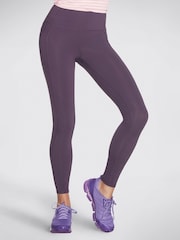 Skechers Purple GOWALK Wear High Waisted Leggings - Image 1 of 3