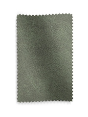 Khaki Green Arona Faux Leather Upholstery Swatch - Image 1 of 1