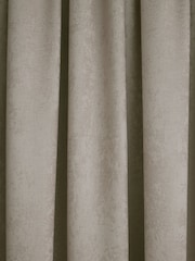 Fusion Natural Galaxy Dim Out Woven Pair of Pencil Pleat Curtains - Image 3 of 3
