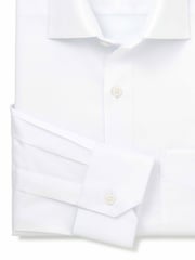 Savile Row Company Classic Fit Gold Label Premium Two Ply Cotton Single Cuff Formal Shirt - Bild 4 von 4