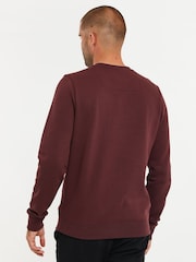 Threadbare Red Crew Neck Sweatshirt - Image 2 of 4