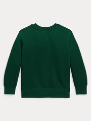 Polo Ralph Lauren Boys Green Polo Logo Sweatshirt - Image 2 of 2
