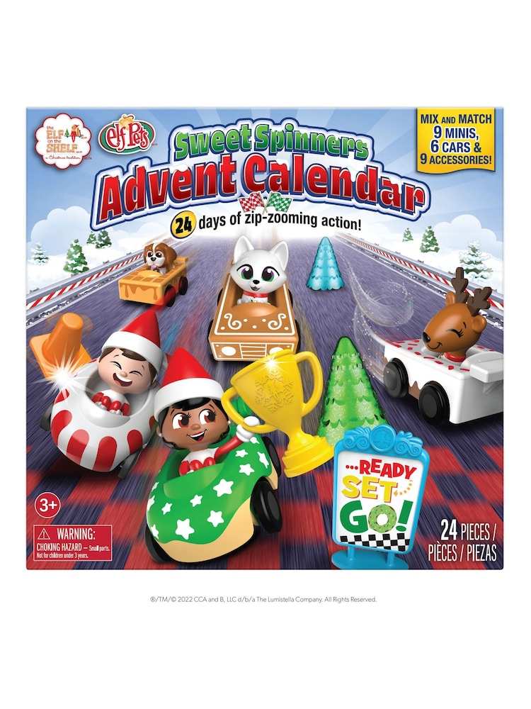 The Elf On The Shelf Sweet Spinners Advent Calendar Toy - Image 1 of 5