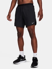 Nike Black Dri-FIT Stride 7 Inch 2-In-1 Running Shorts - Image 1 of 13