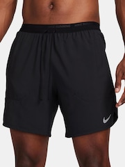 Nike Black Dri-FIT Stride 7 Inch 2-In-1 Running Shorts - Image 3 of 13