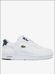 Lacoste Junior White T-Clip Trainers - Image 1 of 6